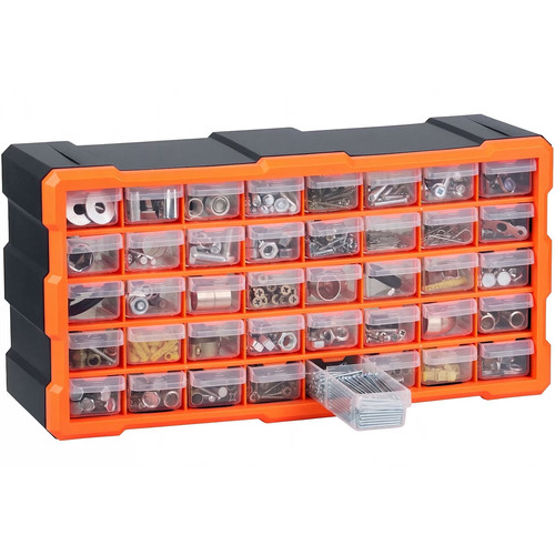 Drawer plastic storage - 40-drawer,