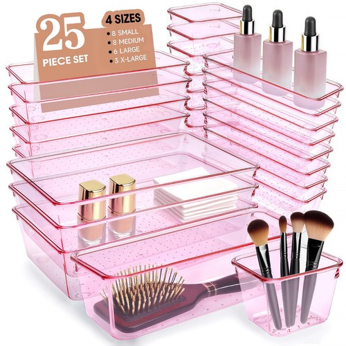 Pcs pink acrylic drawer - pink,