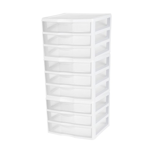 Sterilite plastic stackable - plastic,