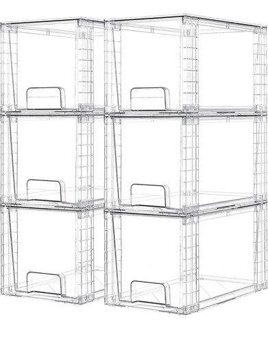 Vtopmart 6pk stackable storage - 6pk,