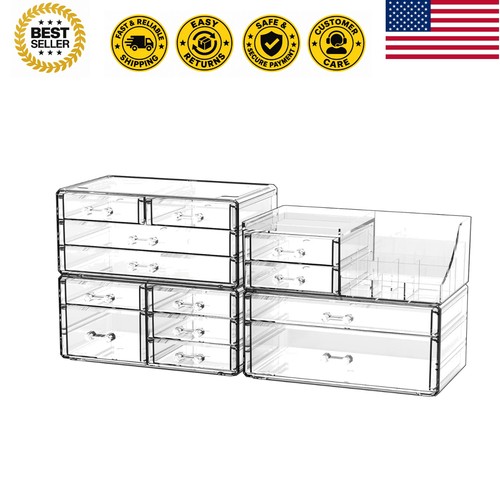 Clear make organizers for - make,