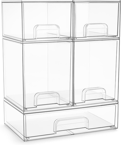 Stackable storage drawers - stackable,