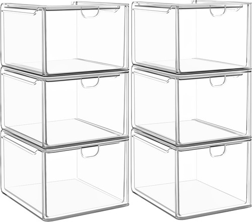 Pack stackable acrylic - 6-pack,