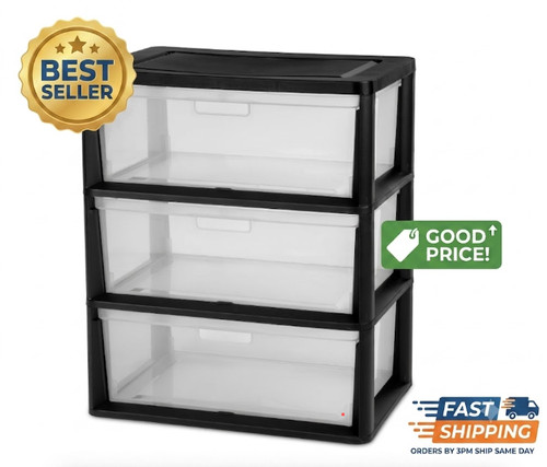 Wide drawer storage - wide, tower